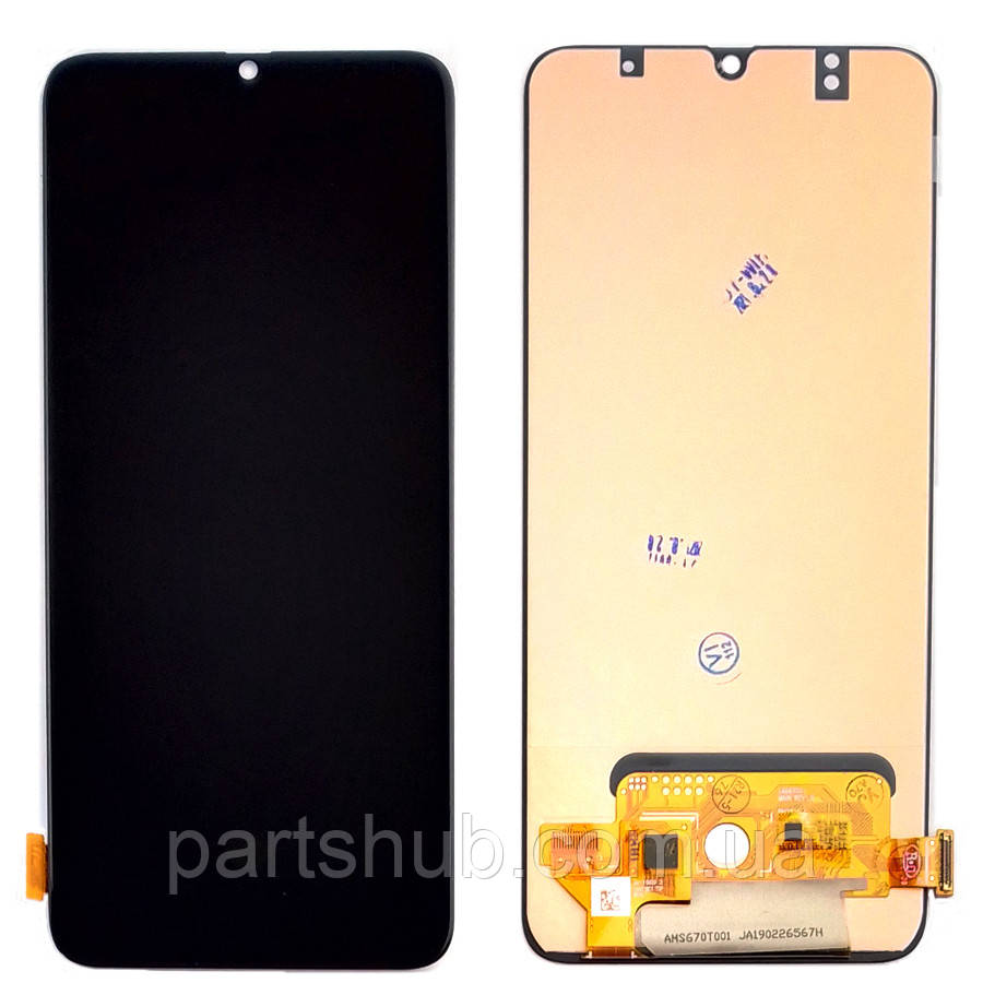 Дисплей (екран) Samsung Galaxy A70 2019 A705F з тачскріном (OLED Big LCD), фото 1