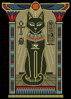 Набір для вишивання хрестиком. Розмір: 29*41 см Єгипетський кіт