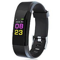 Фитнес браслет Smart Band ID115 черный (ID115-black)