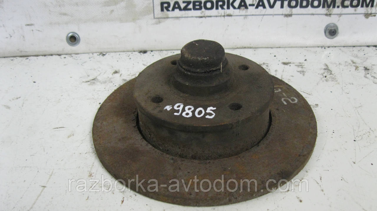 Гальмівний диск задній VW Passat B4 (1993-1997), Golf 2 (1983-1992), Seat Cordoba (1993-2002) OE:6N0615601