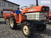 Японский минитрактор (мини трактор) Kubota B1500 с почвофрезой