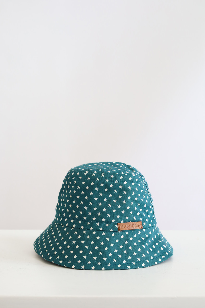 Панама "Classik" Зірочки на смарагдовому, фото 1