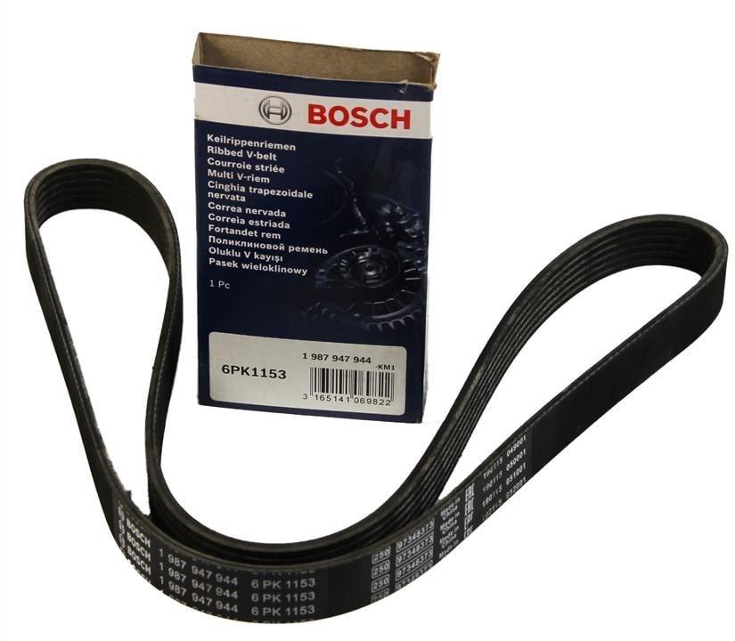 Ремінь генератора Чері Амулет, Chery Amulet в обхід кондиціонера Bosch 1153, фото 1