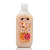 Гель для душа с абрикосом и персиком, Fruity Shower Cream, Revuele, 500 ml