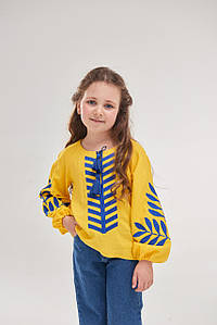 Вишиванка для дівчинки MEREZHKA "Папороть"