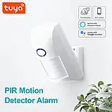 Автономний датчик руху Tuya PIR Motion Sensor з оповіщенням на смартфон, з імунітетом від тварин, фото 5