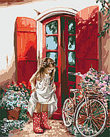 Картина Розмальовка Ідейка Маленька принцеса (KHO2324) 40 х 50 см (Без коробки)