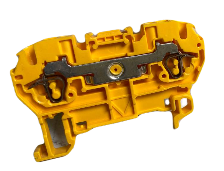 Клема пружинна ABB D2,5/5.2 L 2.5 мм. кв. Жовтий (1SNA290027R2500)