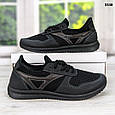 Кросівки чоловічі чорні сітка Україна Прогрес, фото 2