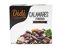 Кальмар кусочками в чернильном соусе Didi Calamares Trozos en su tinta 266 г Испания