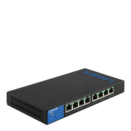 LINKSYS LGS308P-eu SWITCH, POE, GIGABIT,SMART, 8-PORT, фото 2