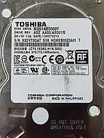 Жорсткий диск для ноутбука Toshiba 500GB HDD 5400rpm 8MB 2.5" SATAII (MQ01ABD050V) Б/В, фото 3
