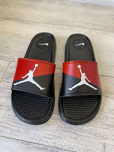Купити Шлепки Jordan Slide Sandal Logo Red/Black, ціна 625 грн - Prom ...
