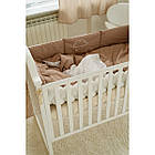 Постільний комплект 7 ел Twins Fluffy Puffy 4076-TFP-201, mocca, беж темний, фото 4