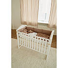 Постільний комплект 7 ел Twins Fluffy Puffy 4076-TFP-201, mocca, беж темний, фото 6