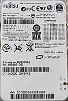 Жорсткий диск для ноутбука Fujitsu 160 Gb 2.5", 8Mb, 5400 об/мин, SATA 2 (MHZ2160BJ G2) Б/В, фото 3