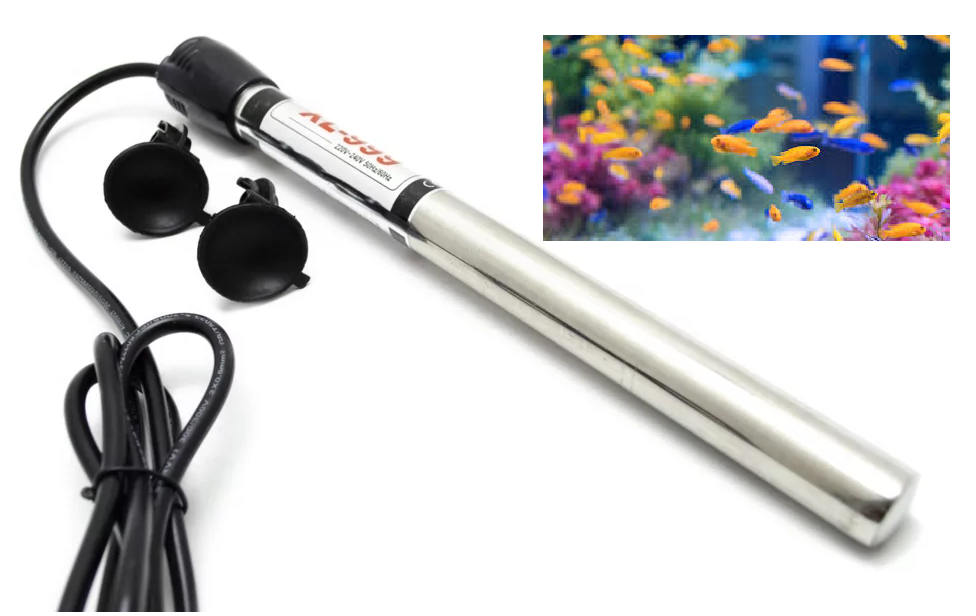 Нагрівач металевий з терморегулятором Xilong XL-999 100W, 100 л, фото 1