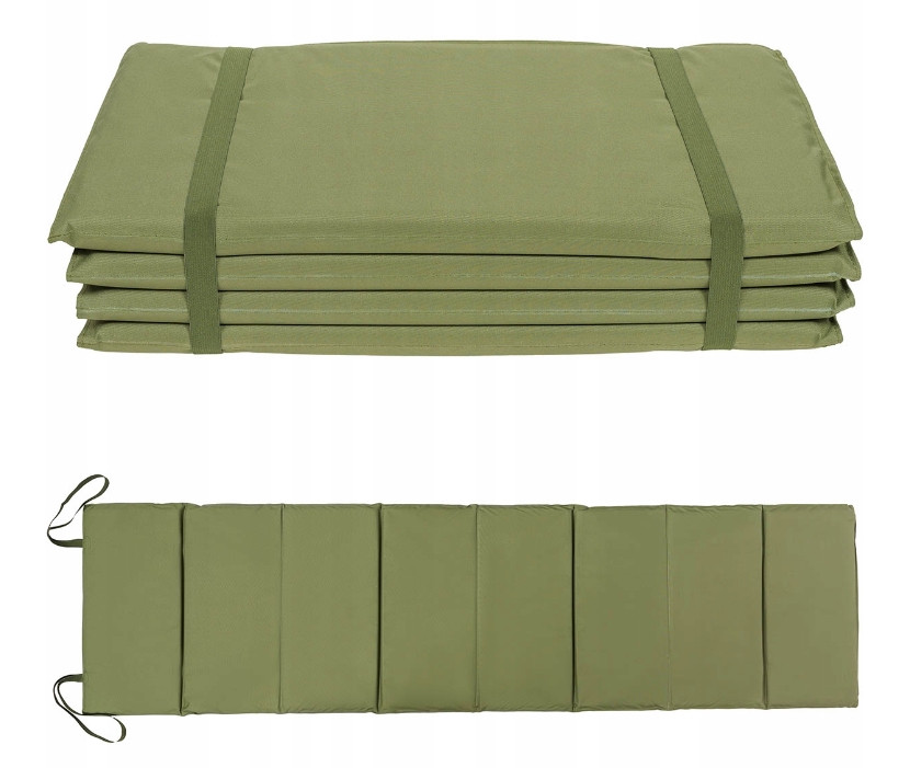 Килимок для сну каремат KOMBAT Military Folding Panel Olive 185 х 50 см, фото 1