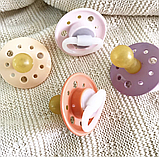 Пустушка кругла NIP Вишенька 2шт! латекс 0-6 міс, фото 7