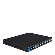 Комутатор LINKSYS LGS552P-eu SWITCH, POE, GIGABIT, MANAGED, 52-PORT комутатор керований