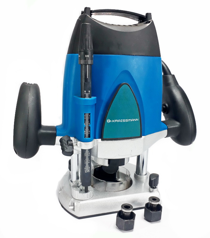 Фрезер електричний Kraissmann 1900 OFE 6-12 (цанги 6,8,12 мм), фото 1