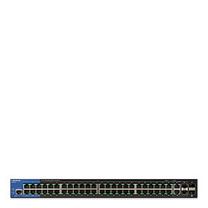 Комутатор LINKSYS LGS552P-eu SWITCH, POE, GIGABIT, MANAGED, 52-PORT комутатор керований, фото 2