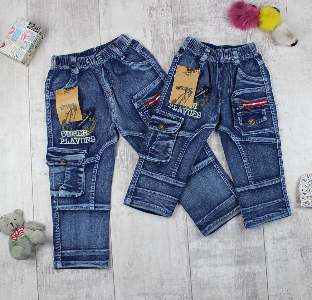 Штани дитячі джинсові для хлопчика.Відмінна якість. 2005, фото 1