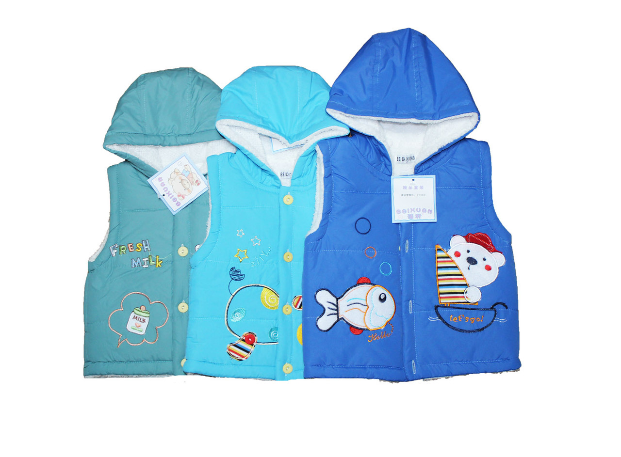 Безрукавка дитяча тепла для хлопчика. 3 кольору 3 розміру. БаксиВан, фото 1