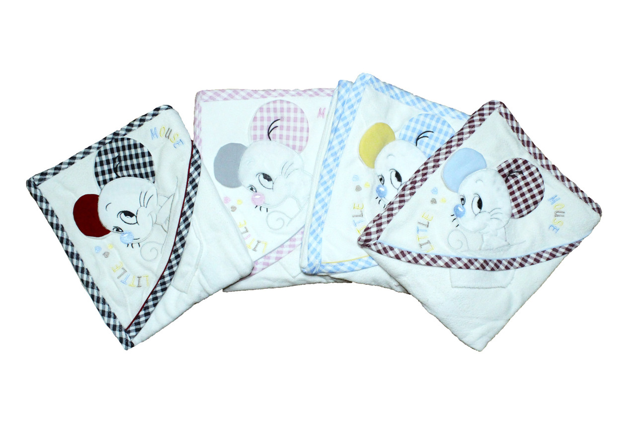 Хлопоковие рушники. для малчьика і для дівчинки. Baby line 9705