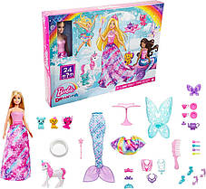 Барбі Адвент-календар Дрімтопія Barbie HGM66 Dreamtopia Advent Calendar