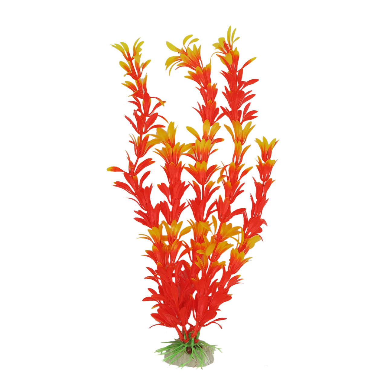 Рослина для декору акваріума 4x3x30cm жовтогаряча Hygrophila