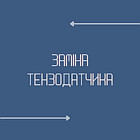 Заміна Заміна тензодатчика калібрування налаштування діагностіка автомобільних ваг Кременчук