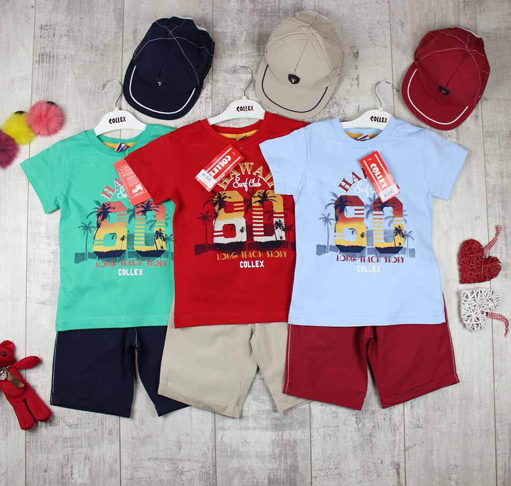 Дитячі костюми для хлопчика на літо Collex 3091, фото 1