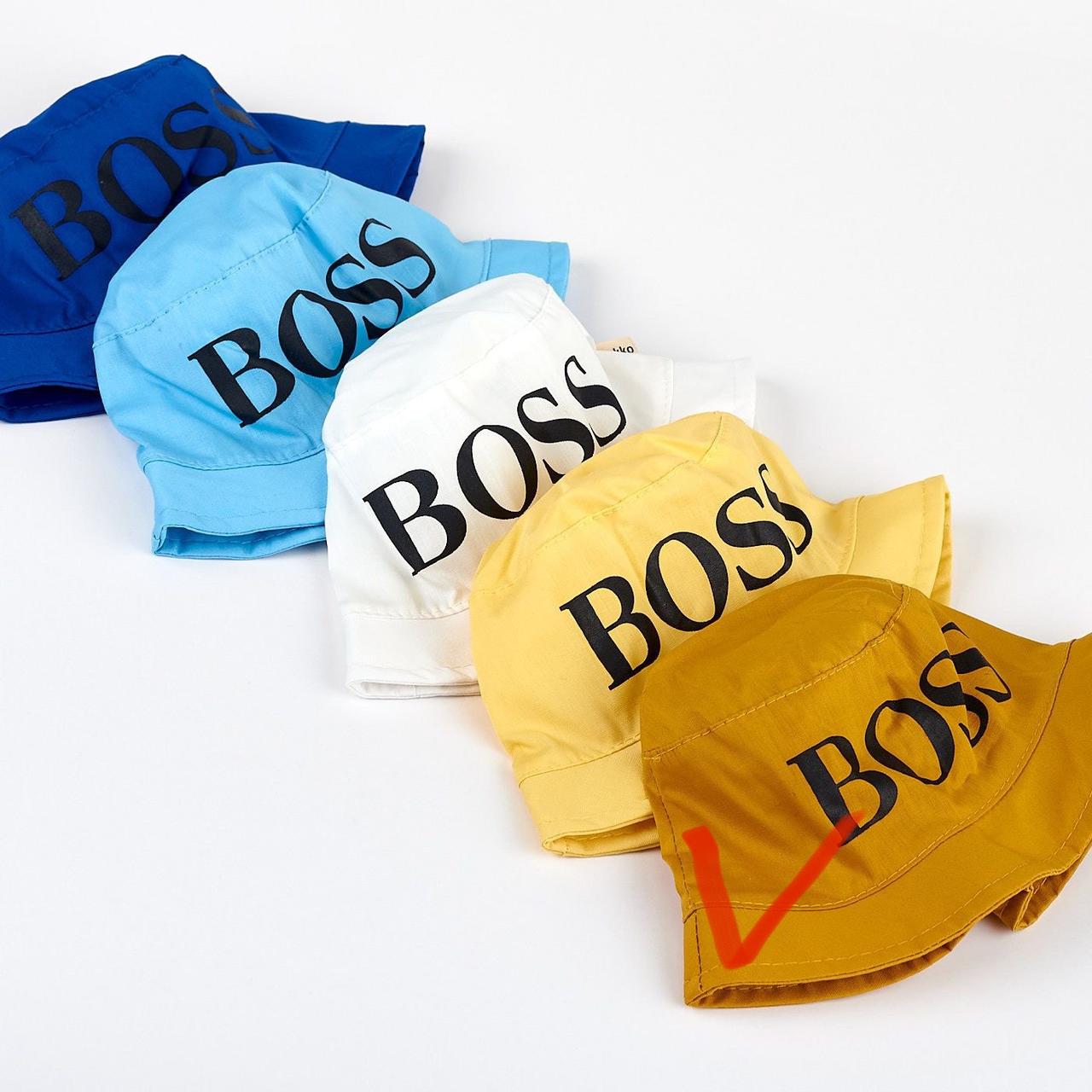 Дитячі панамки для хлопчиків "Boss"