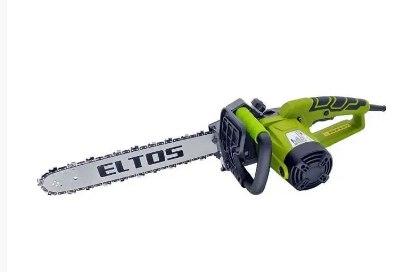 Пила ланцюгова електрична Eltos ПЦ-2600, Eлектропіла для дерева ( Шина 35 см,2600 Вт)