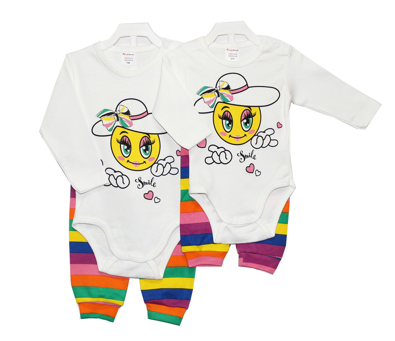 Бодік трикотажний для дівчинки Baby wood 920