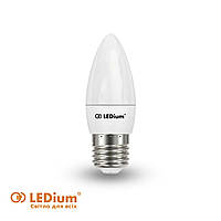 Лампа світлодіодна 10 Ват Е27 С37 4100K LEDium