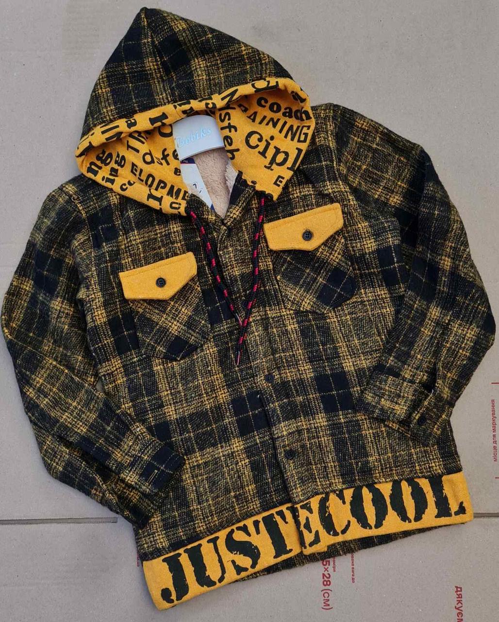 Худі підліткові триника на хутрі для хлопчиків.