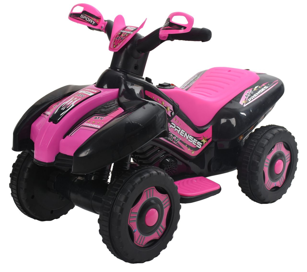 Дитячий Квадроцикл RANGER, 6V рожевий на акумуляторі (9116), фото 1