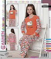 Пижамы детские подростковые для девочек CARMEN