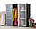 Пластиковий складаний костюм Storage Cube Cabinet «МР 39-61», фото 3