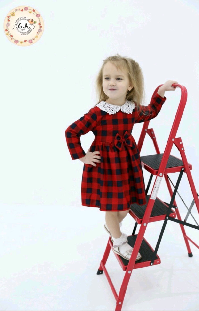 Дитяча сукня м'яка шерсть Карта.