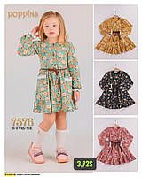 Дитяча сукня трикотажна Poppins 7576 .