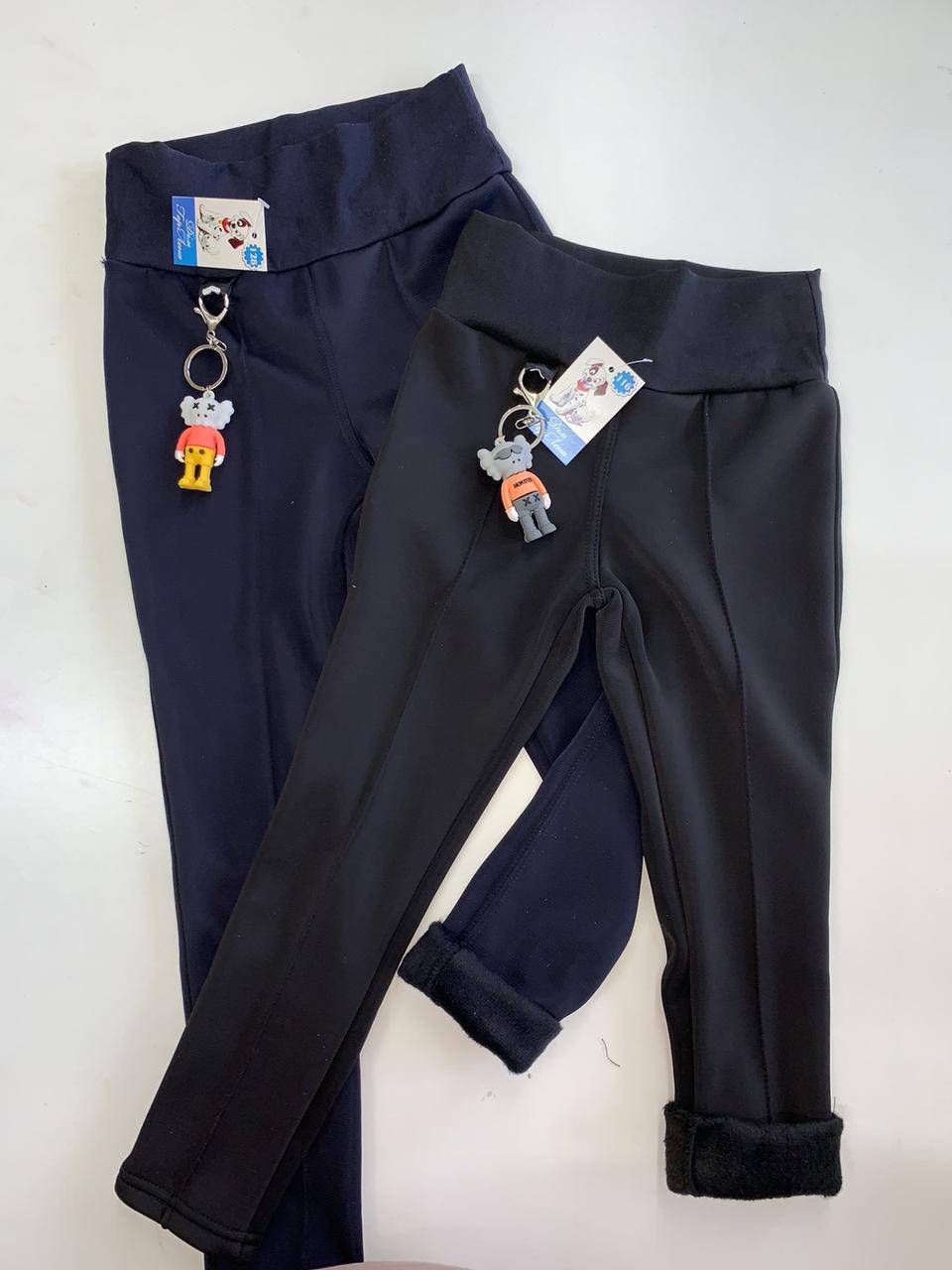 Дитячі теплі лосіни на теплому хутрі