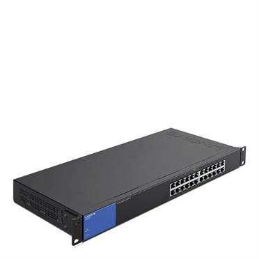 LINKSYS LGS124P-eu SWITCH, POE, GIGABIT, UNMANAGED, 24-PORT