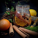 Декоративна гелева свічка Чародійка з кавою та цитрусами 2004-1, фото 3