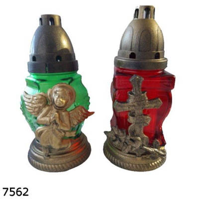 Свічка лампадка скло Ангели (12шт)