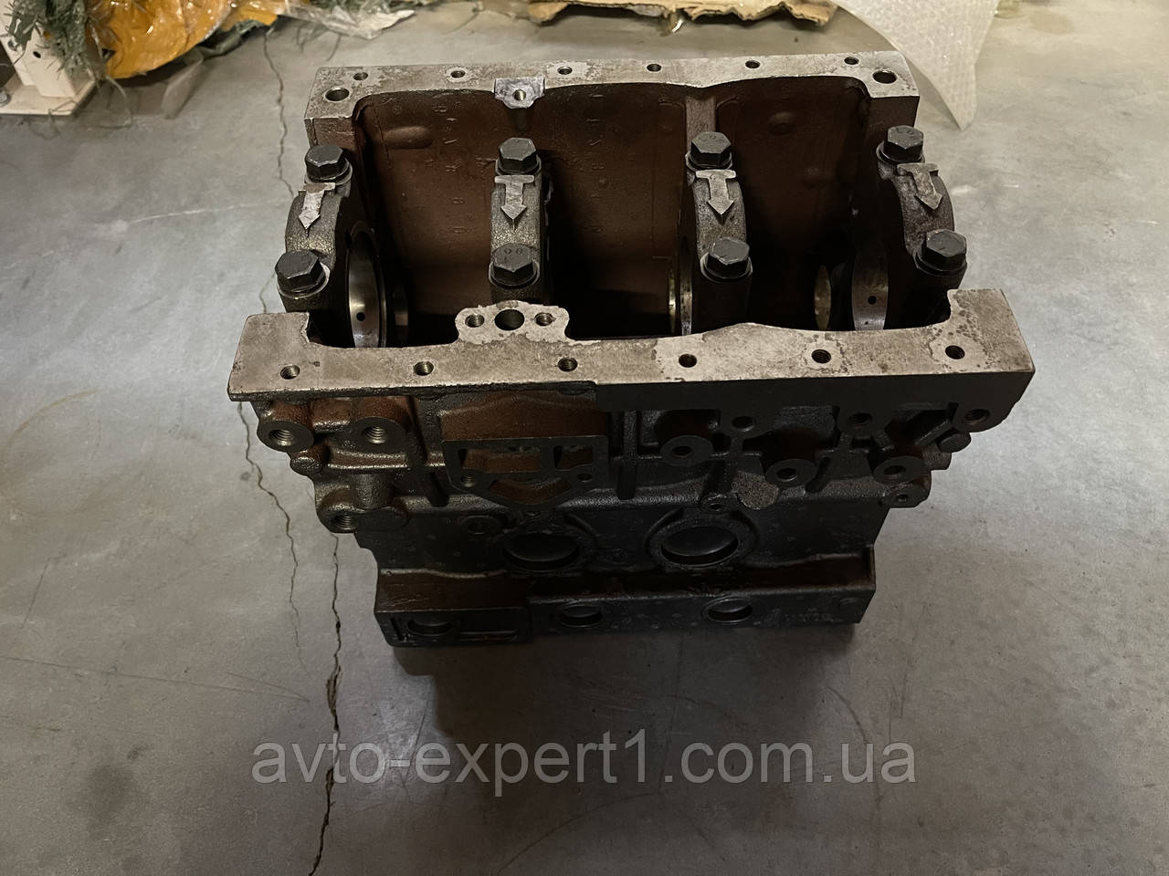 Блок цилиндров КМ385ВТ (DF240/244 Foton240/244.Jinma, фото 1