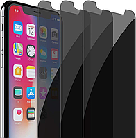 Защитное стекло FlexGear Privacy Screen Protector для iPhone X Xs [Новое поколение] (3шт в упаковке)