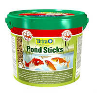 Корм для прудовых рыб TetraPond Sticks - 10л+2л/1440 гр (основное питание для комет, золотых рыб, карпов кои)